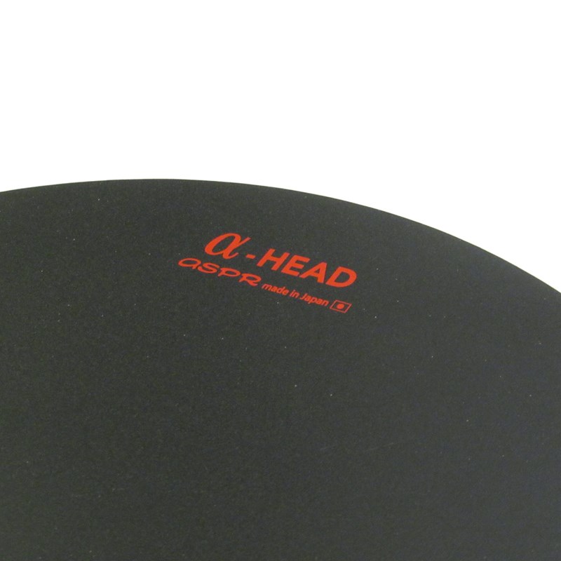 α-HEAD BK for 14in. [ブラシ・トレーニングシート / スネア・ミュート・シート/ブラック] ASPR (新品) 2