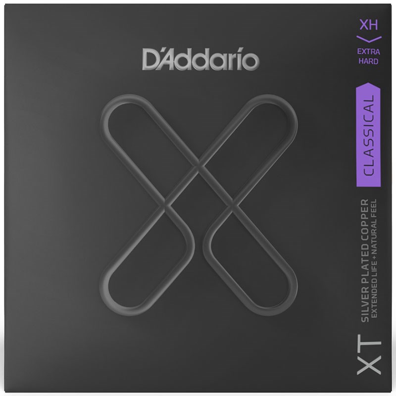 XT CLASSICAL [XTC44 XT Classical Silver Plated Copper， Extra Hard Tension] D’Addario (新品)