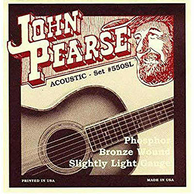 ■商品紹介フィンガーピッカーには御用達弦「John Pearse」！＜フォスファーブロンズ/ スライトリーライトゲージ＞.011/ .015/ .022w/ .030w/ .040w/ .050wジョン・ピアース氏は1939年イギリス生まれで、現在でもアメリカやヨーロッパで多彩な音楽活動を展開しています。民族音楽の研究者、ギタープレーヤー、プロデューサー、作曲家、楽器のデザイナーと多面的で、トップレベルの経歴の持ち主です。1980年にブリージイ・リッジ社を設立し、次々と高品質で、ユニークなアコースティック楽器用の弦やアクセサリーを製作しています。検索キーワード：イケベカテゴリ_楽器アクセサリ_弦_アコギ弦_John Pearse_新品 SW_John Pearse_新品 JAN:4560184905011 登録日:2018/10/08 アコギ弦 アコースティック弦