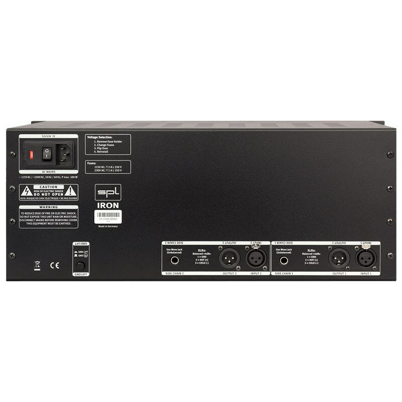 IRON Mastering Compressor(Model 1520)(Black)(����ȯ����) SPL (����)