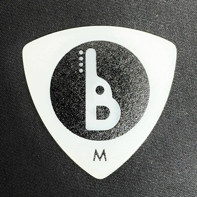 B-logo Triangle/Sandgrip Pick (Medium) Ikebe Original (新品)