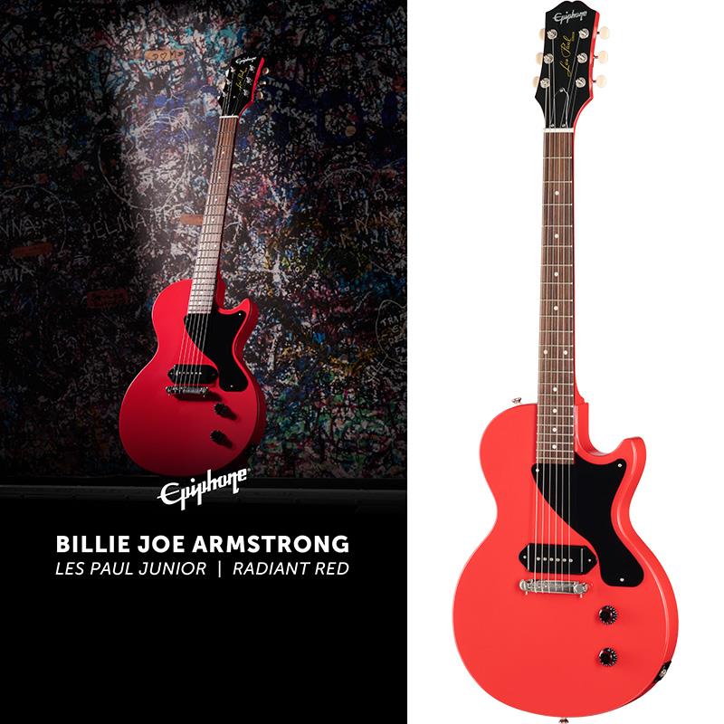 Billie Joe Armstrong Les Paul Junior (Radiant Red)【 SUMMER FAIR】 Epiphone (新品)