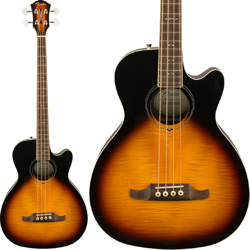 あす楽 FA-450CE Bass (3-Color Sunburst) Fender Acoustics (新品)