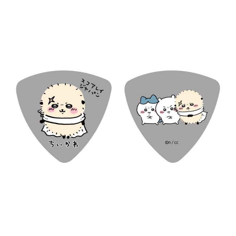 ■商品紹介大人気キャラクター【ちいかわ】のギターピック第二弾！素材 : セルロイド形状 : トライアングル厚さ : 0.96mm検索キーワード：イケベカテゴリ_楽器アクセサリ_ピック_Scorelay Japan_新品 SW_Scorelay Japan_新品 JAN:4562413314816 登録日:2024/11/25 ピック ギターピック スコアレイ