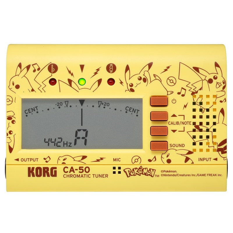 CHROMATIC TUNER[CA-50C P025] ピカチュウ KORG 新品 