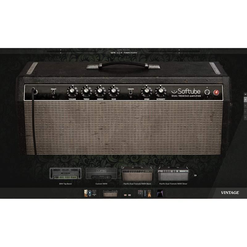 Amp Room Vintage Suite(ソフチューブ)(プラグインソフト)(オンライン納品) Softube (新品)