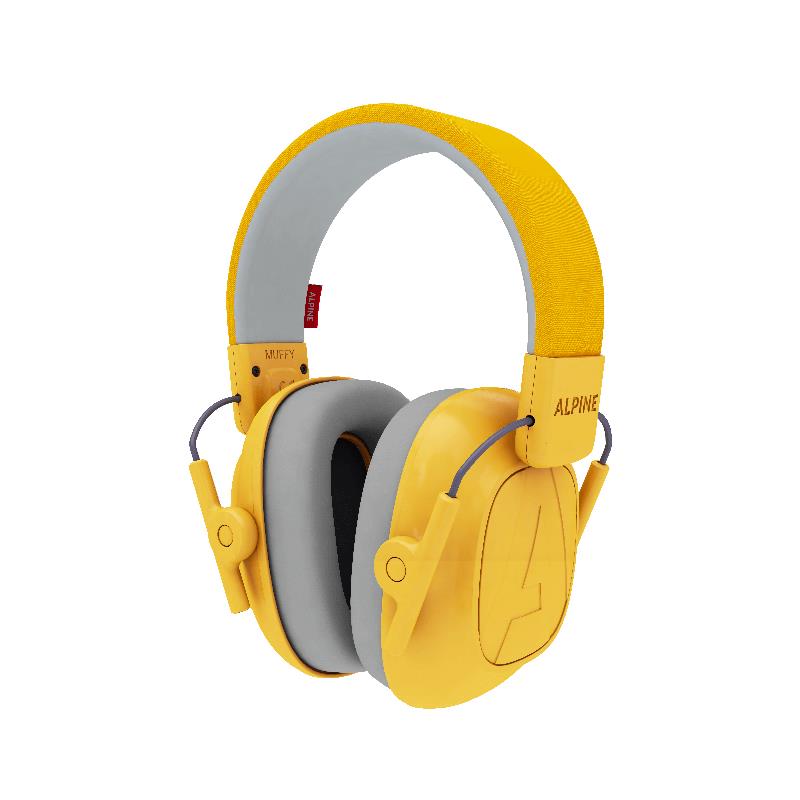 MUFFY KIDS 【イエロー】【お子様用イヤーマフ】 (アルパイン) ALPINE HEARING PROTECTION (新品)