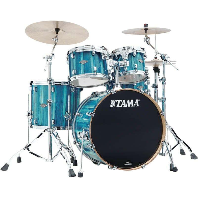 Starclassic Performer 4pc Drum Kit - Sky Blue Aurora [MBS42S-SKA] y񂹕iz TAMA (Vi)
