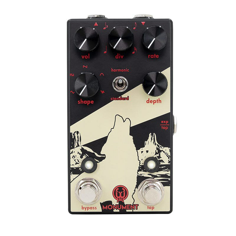 あす楽 Monument V2 [Harmonic Tap Tremolo] 【Obsidian Series ~Limited Color~】 WALRUS AUDIO (新品)