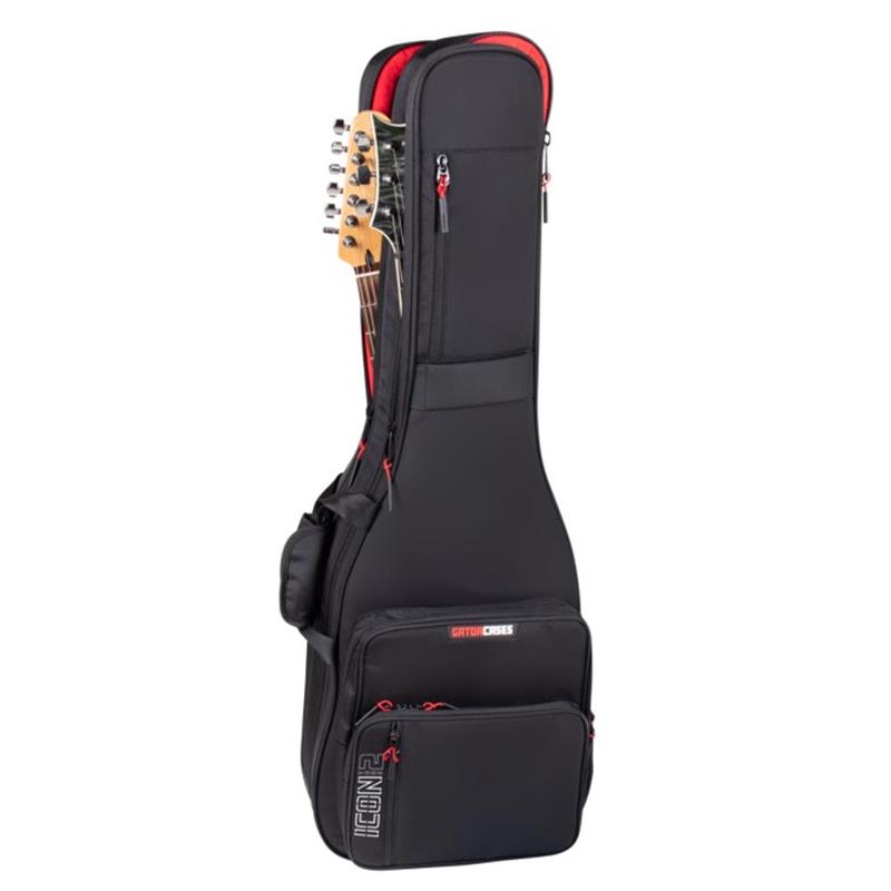 Icon Take Two Series Bag Holds 2 Electric Guitars [G-ICONTTELEC-BLK/エレキギター2本用] GATOR (新品)