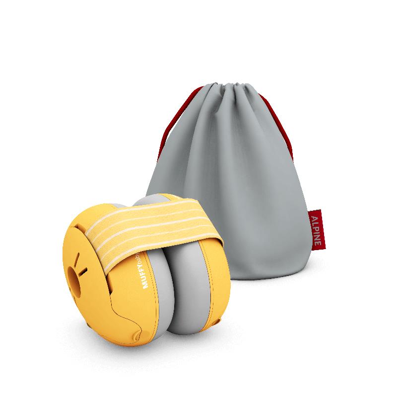 MUFFY BABY CLASSIC 【イエロー】【ベビー用イヤーマフ】 (アルパイン) ALPINE HEARING PROTECTION (新品)