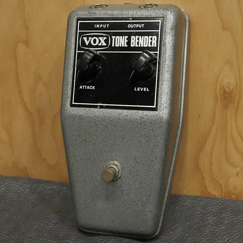 VINTAGE V828 Tone Bender Gray Case & Black Panel late60's VOX (ơ ...