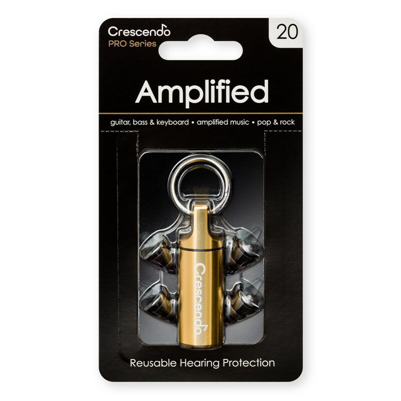 Amplified 20 耳栓 Crescendo (新品)