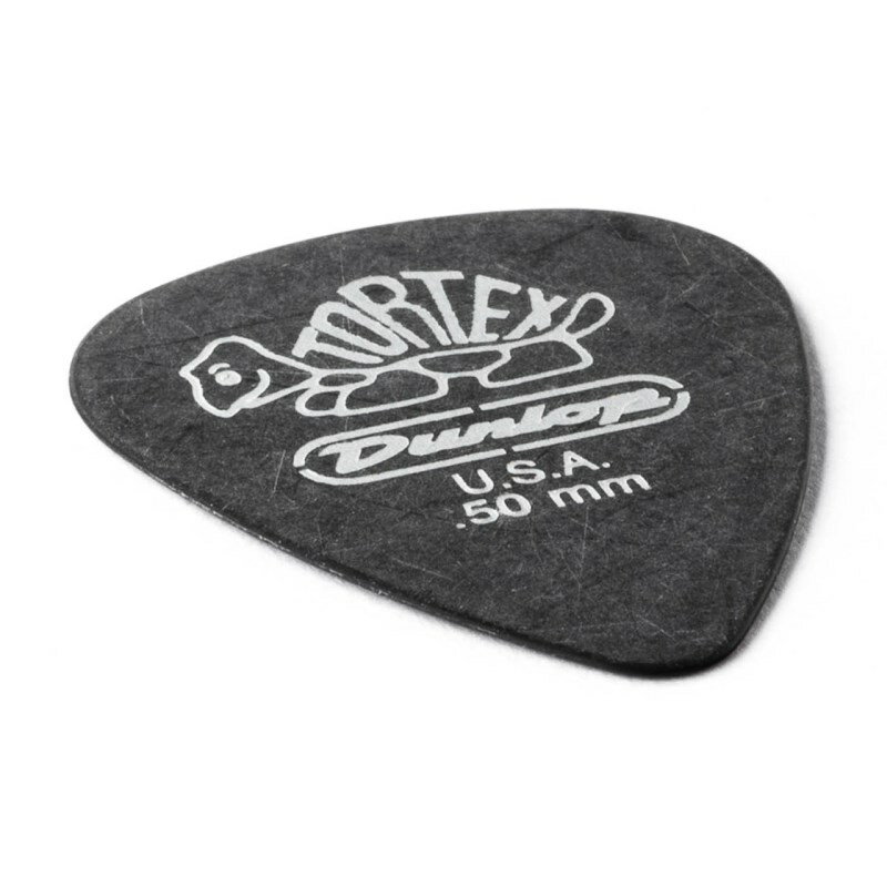 488R Tortex Pitch Black Gold Standard (0.50mm) Dunlop (Jim Dunlop) (新品)
