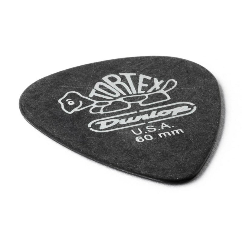 488R Tortex Pitch Black Gold Standard (0.60mm) Dunlop (Jim Dunlop) (新品)