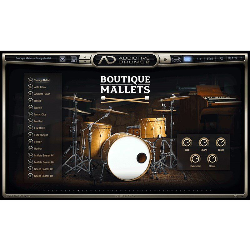 ADpak Boutique Mallets (代引不可)(オンライン納品) xlnaudio (新品) 2