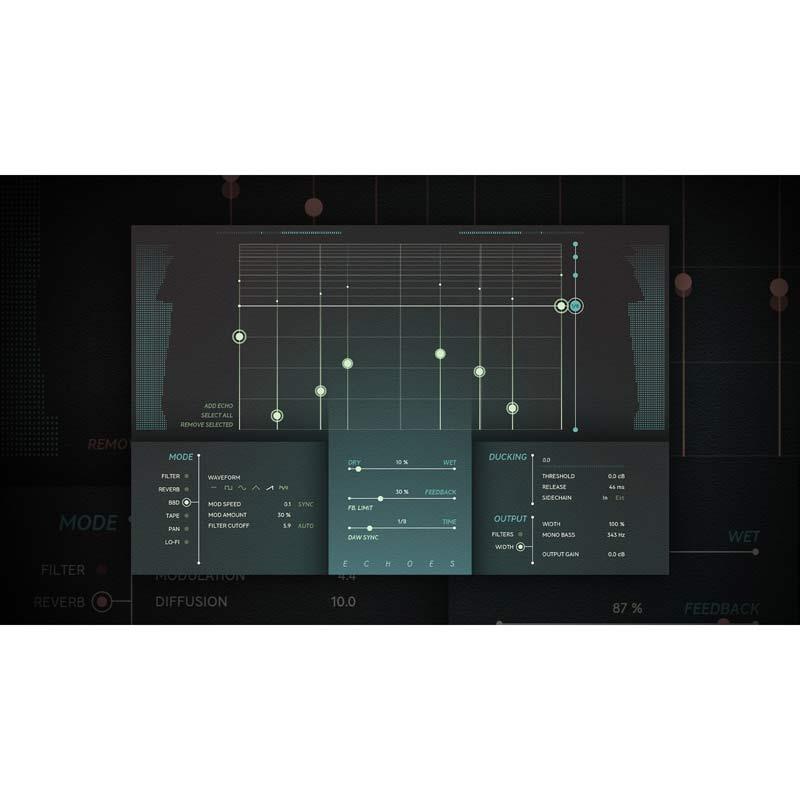 Echoes(ソフチューブ)(プラグインソフト)(オンライン納品) Softube (新品)