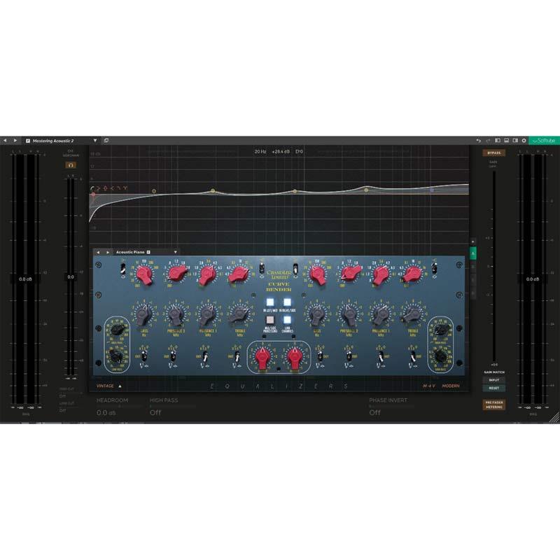 【ソフチューブEqualizersイントロセール】Equalizers + Chandler Limited Curve Bender(ソフチューブ)(プラグインソフト)(オンライン納品) Softube (新品)