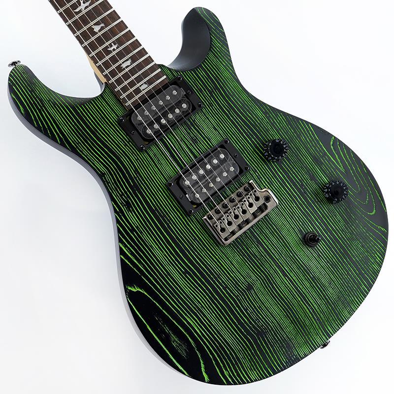 USED 中古 SE Swamp Ash CE 24 Sandblasted Limited Edition (Sandblasted Green) SN.CTIG034814 P.R.S. (ユーズド やや使用感あり)