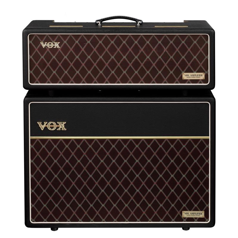 ■商品紹介VOX AC30HWRH， V212HWRXHAND WIRED VALVE AMPLIFIER， SPEAKER CABINETヴィンテージの楽器が高価で取引されているのは、その希少性はもちろんですが、ヴィンテージ特有のサウンドも大きな要因になります。60年代からほとんど同じ回路で作り続けられているACシリーズですが、ヴィンテージの実機は筆舌し難く芳醇で音楽的であると言われます。今回はそのサウンドの秘密を紐解き、現代に入手できるようにしたいとVOXは考えました。電源回路、出力トランス、キャビネットの板厚に至るまで徹底したリサーチに基づくヴィンテージ・サウンドの再現をお届けするAC-HWRシリーズに待望のバリエーションが登場します。AC30HWRH は4本のEL84出力管による30 Wのヘッドアンプ。近年さらに一般的になりつつある、ラインレベル変換器によるレコーディングや様々なスピーカ・キャビネットとの組み合わせを実現します。コンボアンプよりも遥かに軽量であることも実戦では魅力となります。V212HWRX は今回のHWRシリーズに共通する、ヴィンテージを計測した板厚による設計と、Xが示す通りCelestion製Alnico blueスピーカの組み合わせになります。 AC30HWRH に 最適であることは言うまでもありませんが、本物の鳴りをお手持ちのACシリーズで鳴らすことも可能になります。■ 主な仕様Model : AC30HWRH ● 真空管構成 : ECC83 / 12AX7（x4）、ECC81/12AT7（x1）、EL84（x2）、GZ34● 外形寸法 : 705 (W) x 263 (D) x 302 (H) mm● 質量 : 19.7kg● JAN: 4959112237605Model : V212HWRX● スピーカー : Celestion Alnico Blue（12インチx2）● 外形寸法 : 695(W) x 263 (D) x 567 (H) mm● 質量 : 18.5kg● JAN: 4959112237612検索キーワード：イケベカテゴリ_ギターアンプ・ベースアンプ_ギターアンプ_ヘッド_チューブ_VOX_HandWired_新品 SW_VOX_新品 登録日:2025/10/20 ギターアンプ ボックス ヴォックス