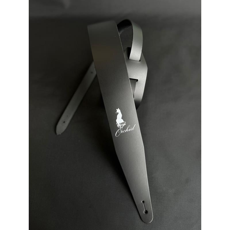 OKM-1BK Orchid Guitar Straps (BLACK) Live Line (新品)
