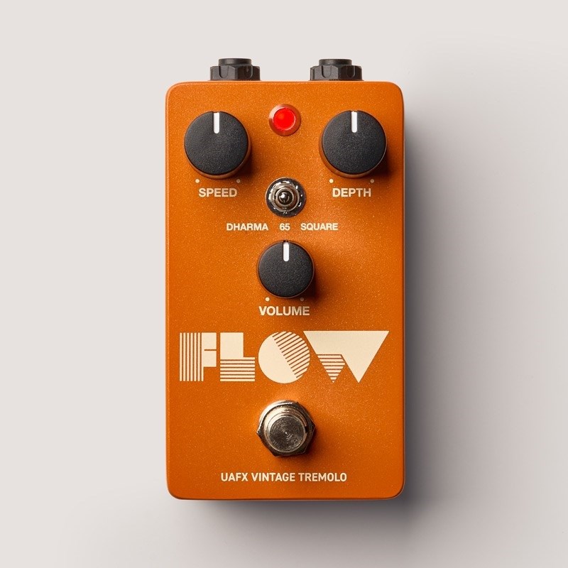 翌日配達 【エフェクタースーパープライスSALE】UAFX Flow Vintage Tremolo（ユニバーサルオーディオ）トレモロ Universal Audio (アウトレット 新品特価)(2.0)