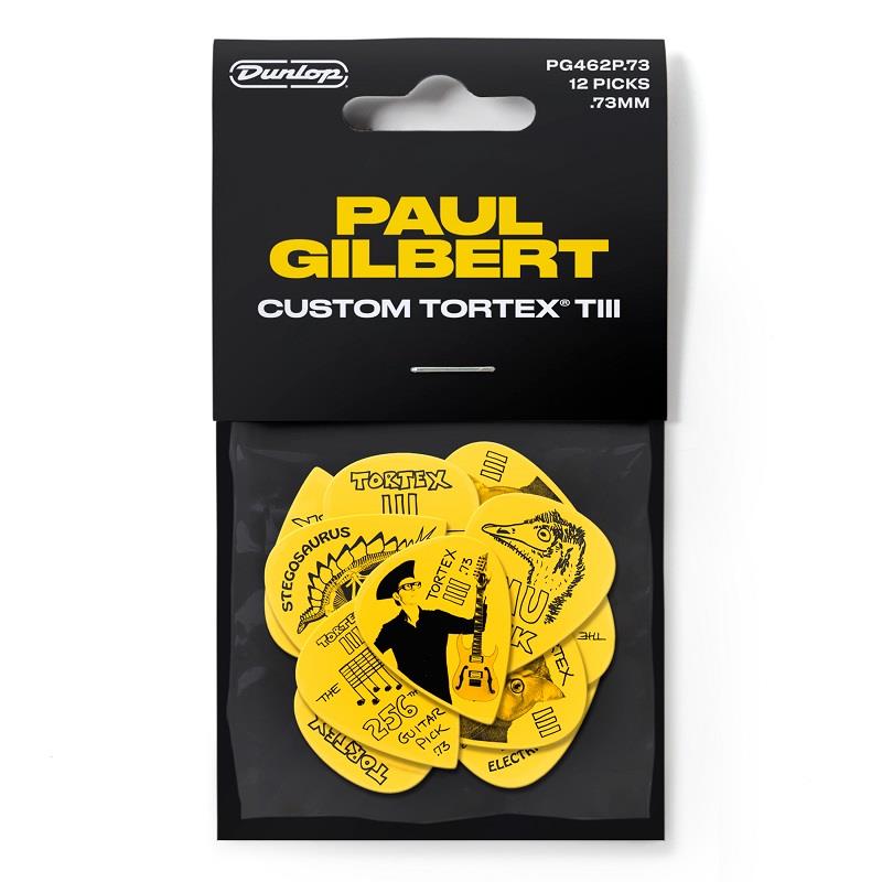 PG462P PAUL GILBERT CUSTOM TORTEX TIII PICK PLAYER'S PACK（プレイヤーズパック／12枚入り） Dunlop (Jim Dunlop) (新品)