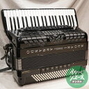 【夏のボーナスセール】USED 中古 SILVER SERIES 45key 中古アコーディオン ブガリ BUGARI (ユーズド やや使用感あり)