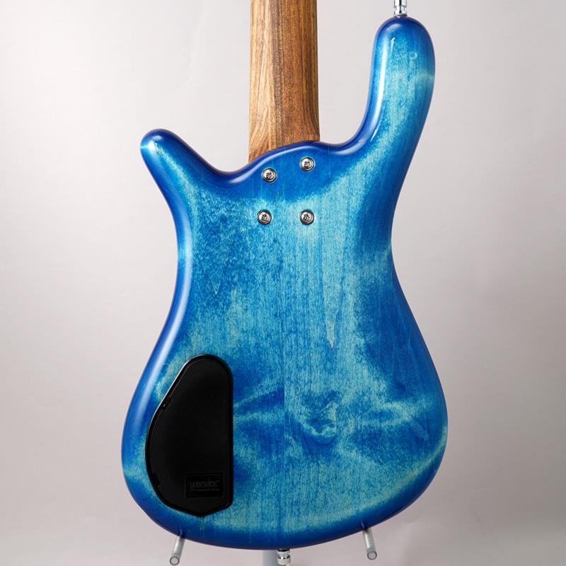 イケベ楽器楽天ショップのPro Series Streamer LX 5st Birdseye Poplar Top (Bleached Blue TP HP) [Ikebe 50th Anniversary Special Edition] #01396 Warwick (新品)｜アングル3