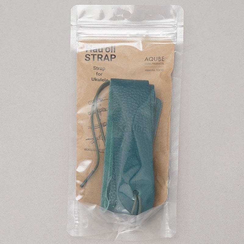 ハウオリ ウクレレストラップ 241 (KALE GREEN) アクビ AQUBE MUSIC PRODUCTS (新品)