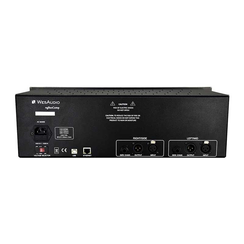 イケベ楽器楽天ショップのngBusComp (Bus Compressor w/Digital Recall)(ステレオ・バスコンプレッサー)(ヂュアルモノ、ステレオ、M/S)(ウェスオーディオ)(お取り寄せ商品) WesAudio (新品)｜アングル2