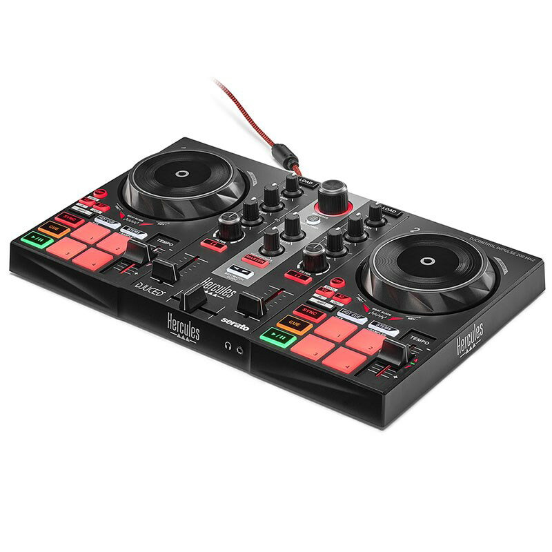 翌日配達 DJCONTROL INPULSE 200 MK2 【2026年1月7日までの台数限定特価】【Serato DJ lite対応DJコントローラー】(ハーキュリーズ) HERCULES (新品)