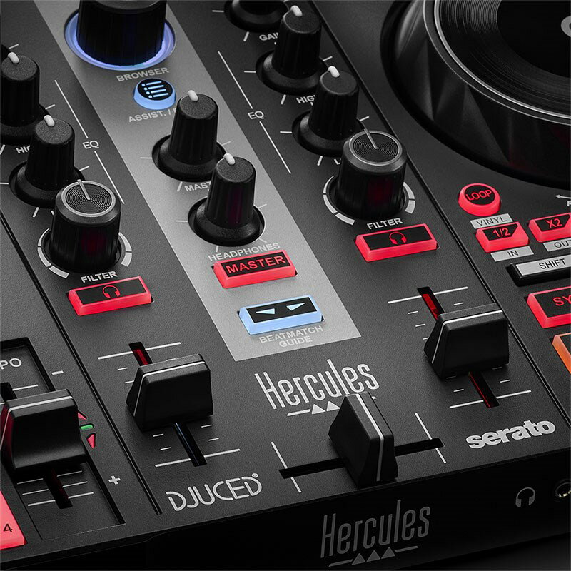 翌日配達 DJCONTROL INPULSE 200 MK2 【2026年1月7日までの台数限定特価】【Serato DJ lite対応DJコントローラー】(ハーキュリーズ) HERCULES (新品)