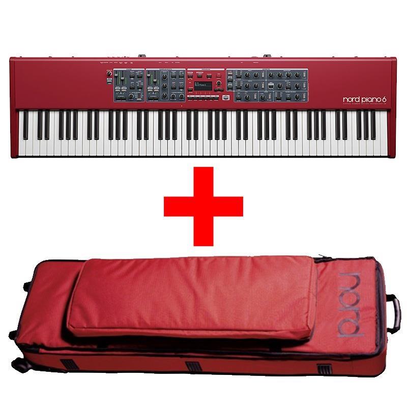 Rakuten - 【プレミアム感謝祭実施中！】Nord Piano 6 88 &専用キャリングケースセット(2500110882049)(ノード)(88鍵)(ステージピアノ)(トリプルセンサー鍵盤)(セミハードケース)(Nord Piano6)※配送事項要ご確認 Nord（CLA...