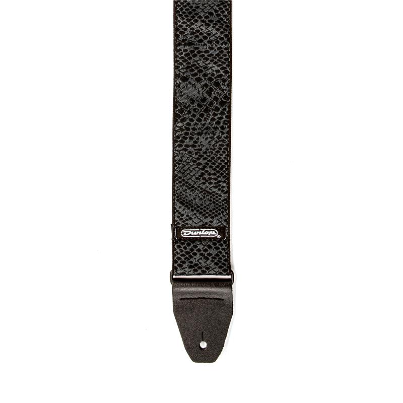 JACQUARD BLACK SERPENTINE STRAP D67-32 Dunlop (Jim Dunlop) (新品)
