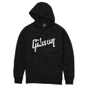 【創業50周年大決算SALE】 GA-HOOD-BLK-XL Logo Hoodie Black (EXTRA LARGE) Gibson (新品)