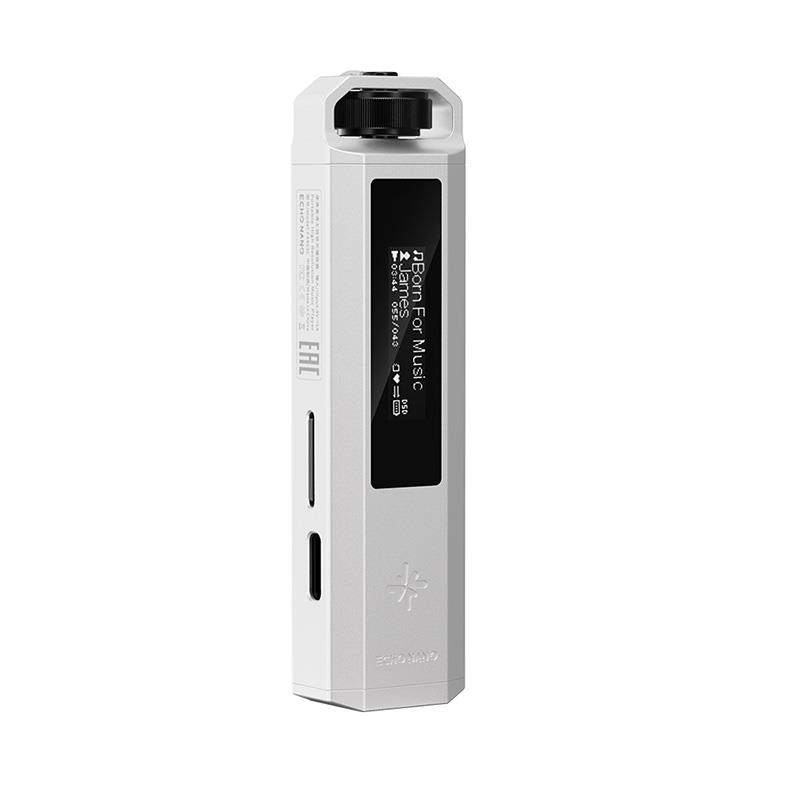 Snowsky ECHO NANO White (ホワイト)(フィーオ)(ポータブルオーディオプレイヤー)(ハイレゾ)(ロスレス)(ガジェットプレイヤー)(DAC)(microSD対応)(FIO-SSENANO-W) FiiO (新品) ikebe-10241193 イケベ楽器楽天ショップ パッケージ画像