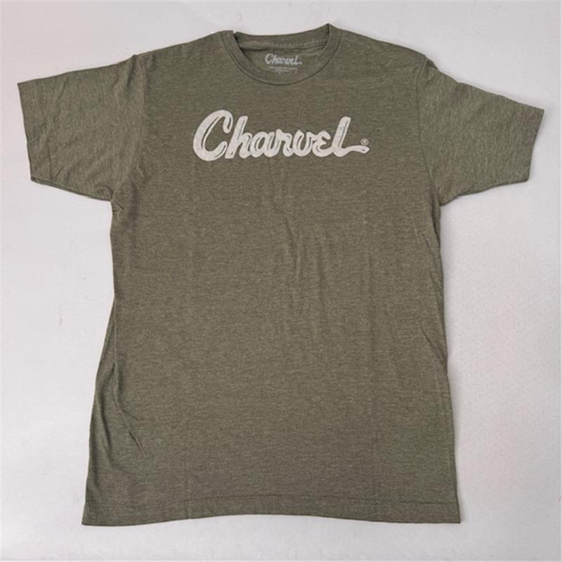 TPASTE LOGO T HTHR GRN M Charvel ()