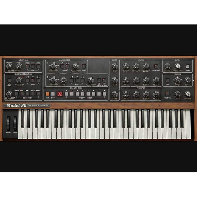 Other - Model 80 Five Voice Synthesizer(ソフチューブ)(プラグインソフト)(オンライン納品) Softube (新品)