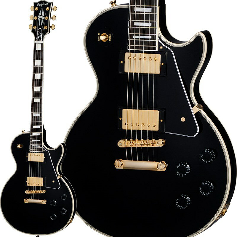 Inspired by Gibson Custom Shop Les Paul Custom (Ebony) Epiphone (新品)