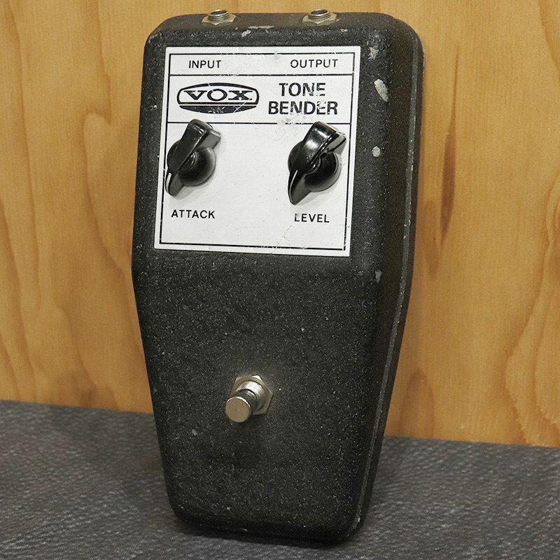 VINTAGE V828 Tone Bender Black Case & Silver Panel late60's VOX (������ơ�...