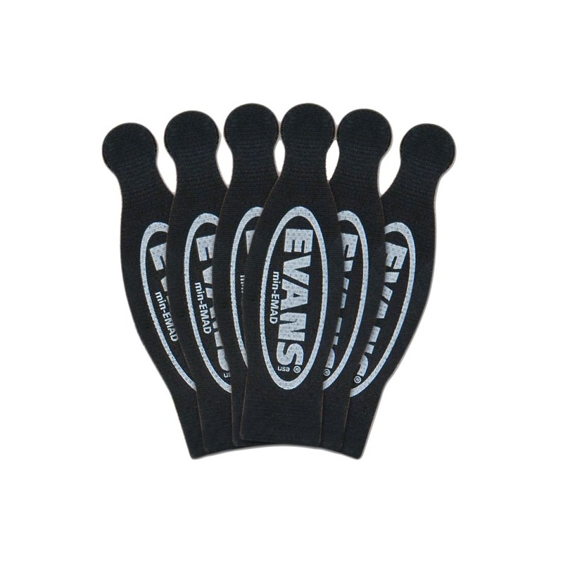 ■商品紹介Min-EMADは、アタック音やトーン、フィーリングはそのままに不要な倍音をコントロールするダンパーです。フープに取り付け、ヘッドに直接ミュートをかけます。（6個入り）検索キーワード：イケベカテゴリ_ドラム_その他ドラムアクセサリ_EVANS_新品 SW_EVANS_新品 JAN:0019954942687 登録日:2015/11/14 エヴァンス