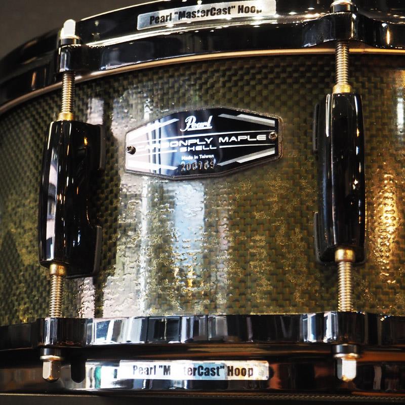 イケベ楽器楽天ショップのUSED 中古 CMN1455S/B #300 [Carbonply Maple / 14 x 5.5] Pearl (ユーズド やや使用感あり)｜アングル3