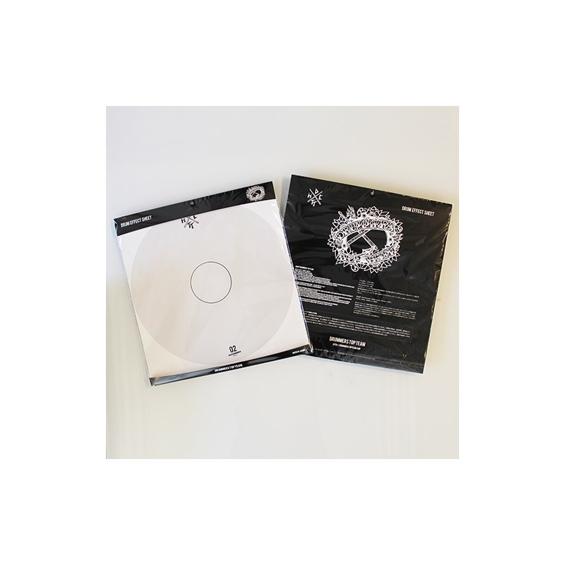 イケベ楽器楽天ショップのDRUM EFFECT SHEET 03(0.3mm) DRUMMERS TOP TEAM (新品)｜アングル2