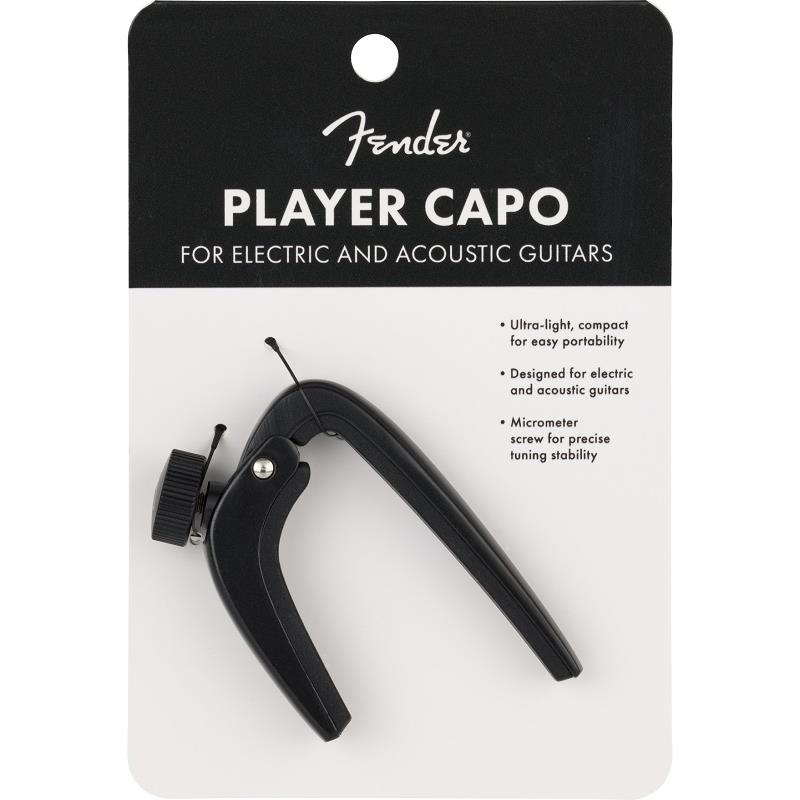 【5月10日発売】PLAYER ACOUSTIC/ELECTRIC CAPO (#0990423400) Fender USA (新品)