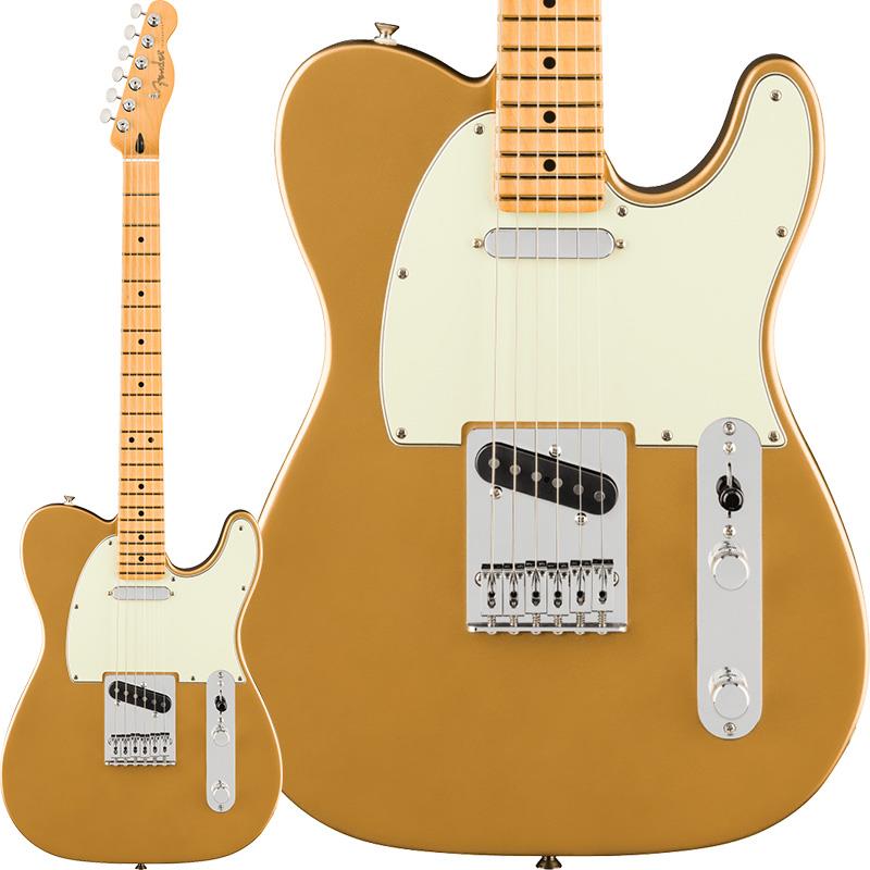 ■商品紹介Limited Edition 75th Anniversary Telecaster CollectionPlayer II Telecasterは、Fenderならではのアイコニックなサウンドとスタイルを受け継ぎながら、現代のプレイヤーに向けたアップデートを施したステージユースに最適なモデルです。演奏を力強く支え、さらなるインスピレーションを引き出します。Player II Telecasterは、時代を超えて愛されるFenderの魅力を備えながら、現代のプレイヤーのニーズに応える仕様へと進化しています。ネックには、滑らかなサテンウレタンフィニッシュを施したModern Cシェイプを採用し、演奏性を追求。さらに、ロールドエッジ加工を施した9.5インチラジアスのスラブローズウッドまたはメイプル指板と、22本のミディアムジャンボフレットの組み合わせにより、快適でスムーズなフィンガリングを実現します。ボディ材にはアルダー、チェンバードアッシュ、チェンバードマホガニーのオプションを用意し、定番のFenderカラーに加え、アーカイブから復刻された新たなカラーオプションもラインアップしています。Player Series Alnico V Single-Coil Teleピックアップは、透き通るような高域、音楽的な中域、引き締まった低域を実現し、あらゆるジャンルに対応するサウンドを奏でます。3ウェイブレードスイッチにより、ネックピックアップの滑らかでベルのような響きから、ブリッジピックアップの鋭いトゥワングサウンド、その中間の多彩なサウンドまで自在に選択できます。さらに、6サドルブリッジ、ブロックスチールサドル、ClassicGearチューナーを搭載し、高いチューニング安定性を実現。幅広いサウンドメイクに対応する柔軟性を備えています。自分だけのサウンドを追求するプレイヤーに最適なPlayer II Telecasterは、Fenderならではのルックス、トーン、そして演奏性を兼ね備えたモデルです。※画像はサンプルです。製品の特性上、杢目、色合いは個体ごとに異なります。■仕様詳細Body Material: AlderBody Finish: PolyesterNeck: Maple， Modern CNeck Finish: Satin UrethaneFingerboard: Maple or Rosewood， 9.5 (241 mm)Frets: 22， Medium JumboPosition Inlays: Black Dot (Maple)， White Dot (Rosewood)Nut (Material/Width): Synthetic Bone， 1.650 (42 mm)Tuning Machines: Fender ClassicGearScale Length: 25.5 (648 mm)Bridge: 6-Saddle String-Through-Body Tele with Block Steel SaddlesPickguard: 3-Ply ParchmentPickups:Player Series Alnico 5 Tele Single-Coil (Bridge)Player Series Alnico 5 Tele Single-Coil (Neck)Pickup Switching: 3-Position Blade:Position 1. Bridge PickupPosition 2. Bridge and Neck PickupsPosition 3. Neck PickupControls: Master Volume， Master ToneControl Knobs: Knurled Flat-TopHardware Finish: Nickel/ChromeStrings: Fender USA 250L Nickel Plated Steel (.009-.042 Gauges)， PN 0730250403ソフトケース付属検索キーワード：イケベカテゴリ_エレキギター_TLタイプ_Fender MEX_Player_新品 SW_Fender MEX_新品 JAN:0197955229416 登録日:2026/07/24 エレキギター フェンダー ふぇんだー フェンダーMEX フェンダーメキシコ