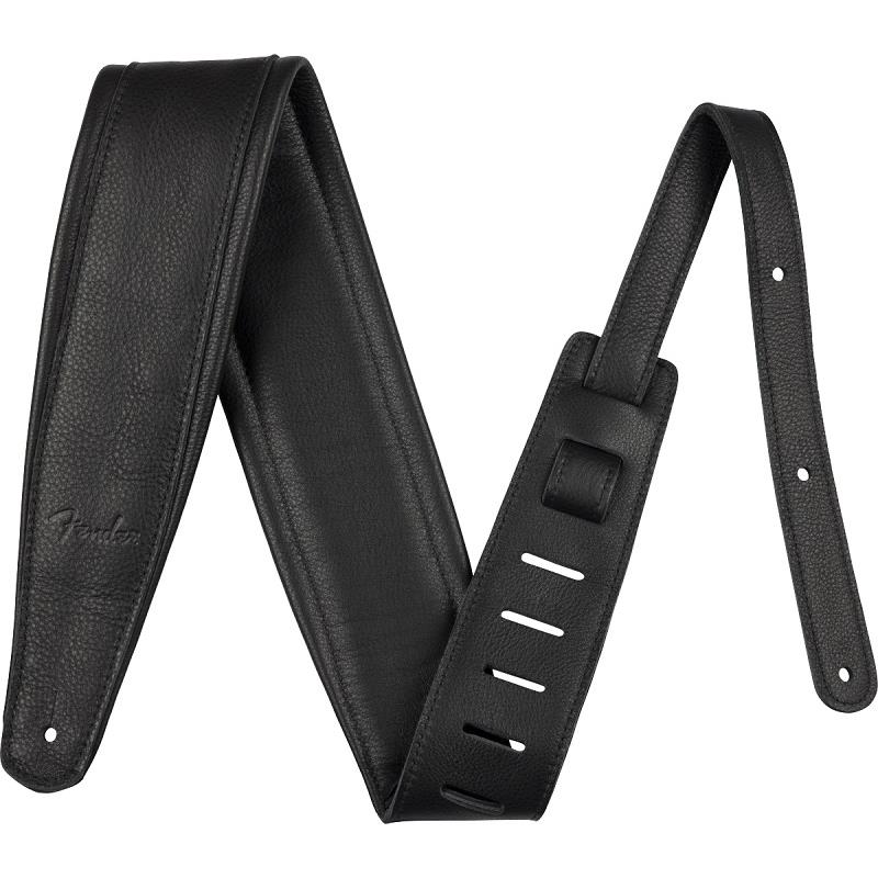 【秋のSUPER SALE】 3.5inch PREMIUM LEATHER STRAP (BLACK)(#0990622106) Fender ...