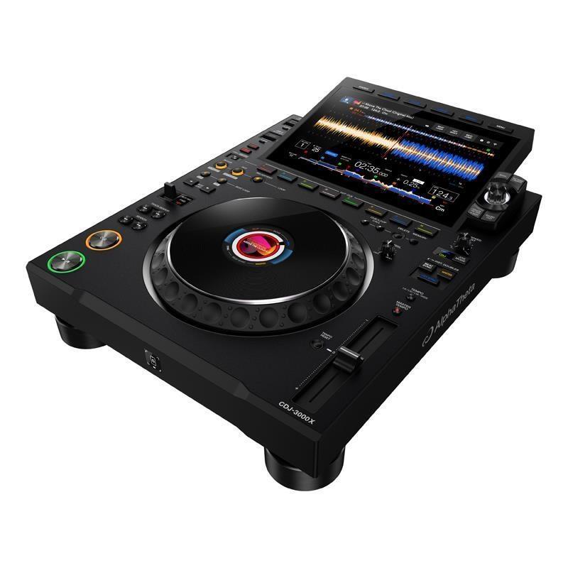 イケベ楽器楽天ショップのCDJ-3000X + DJM-A9 クラブスタイル11点SET 【PRO DJ LINK用スイッチングハブ & 高品質USB＆RCAケーブル付属】(アルファシータ) AlphaTheta (新品)｜アングル2
