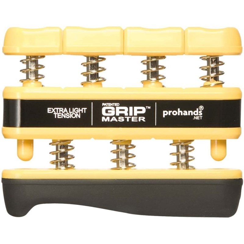 スタンダードモデル/GRIPMASTER [GM-14000 Extra Light/3.0LB(1.4kg)Yellow]【ハンド・エクササイザー】 prohands (新品)