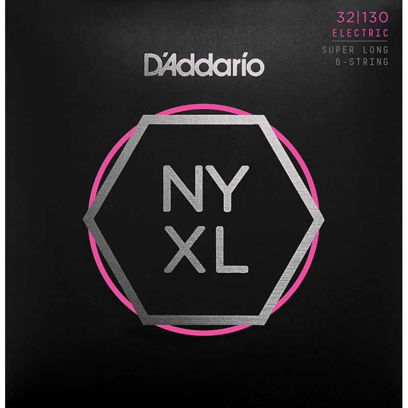 NYXL Series 6-String Super Long Scale Electric Bass Strings [NYXL32130SL] D’Addario (新品)